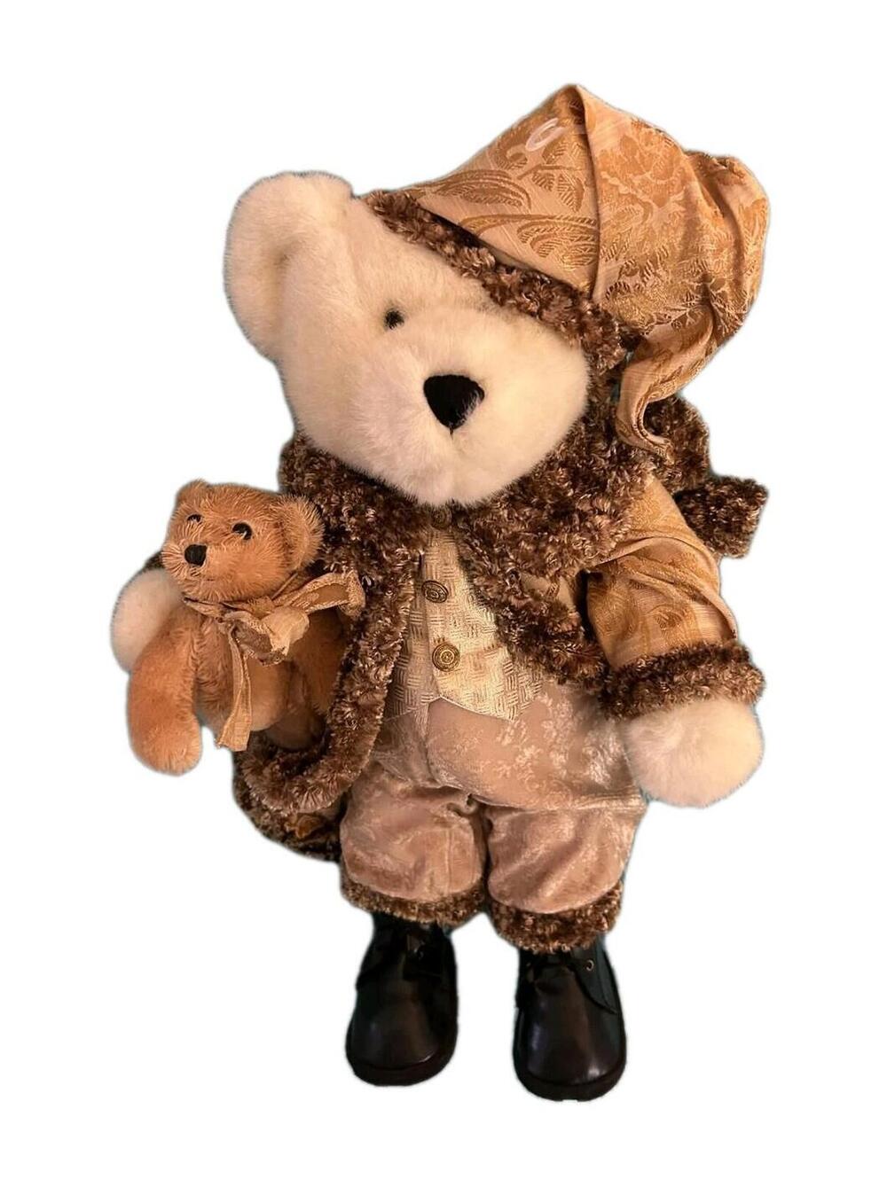 Vintage Dan Dee Collectors Choice Victorian Father Christmas Teddy Bear Rare